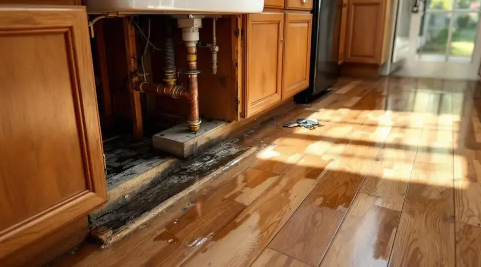 Kitchen Leak Damage Repair Ladson